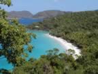 Cinnamon Bay from North Shore Road (163kb)