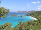 Trunk Bay from North Shore Road (132kb)